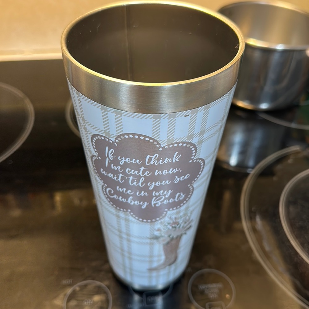 Cowgirl tumbler